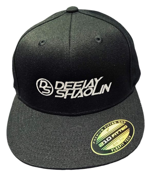 DeeJay Shaolin Hat (Black w/White)