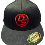 DS Music FlexFit Hat (Black w/Red)